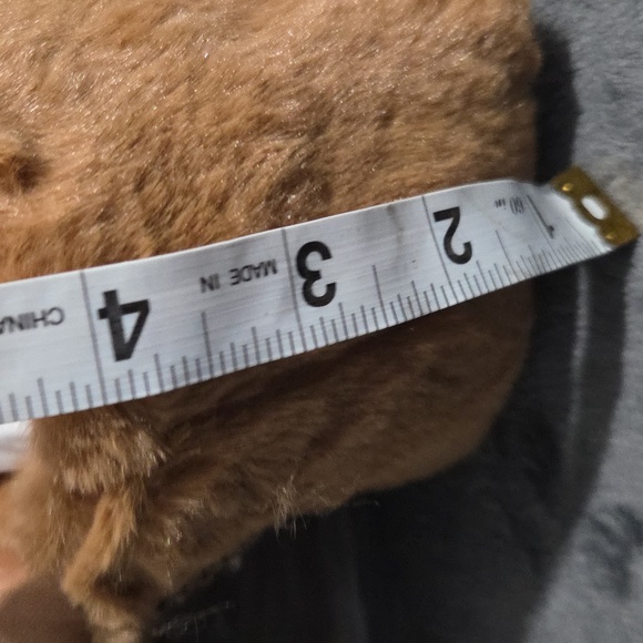 A New Day Brown Faux Fur Chain Bag - Picture 7 of 7